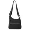 Женская тканевая плечевая сумка в черном цвете Confident 77609 - 1