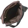 Мужская кожаная тонкая сумка через плечо в винтажном стиле Royal Bag (19430) - 5