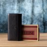 Жіночий гаманець із якісної фактурної шкіри чорного кольору на кнопці CANPELLINI 108509 modnotak фото - 12