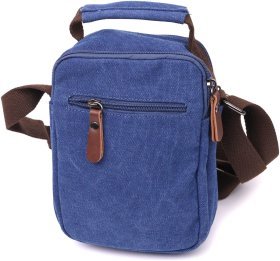 Небольшая мужская сумка-барсетка из плотного текстиля с ручкой Vintage 2422221