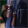 Небольшая мужская сумка-барсетка из плотного текстиля с ручкой Vintage 2422221 - 9