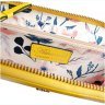 Жовтий місткий жіночий гаманець із фактурної шкіри горизонтального типу Ashwood 69609 - 14