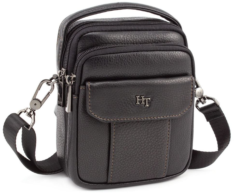 Універсальна маленька сумка з ручкою H.T Leather (10452)