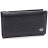 Лакований жіночий гаманець середнього розміру із натуральної шкіри під рептилію ST Leather 70810