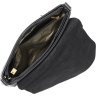 Повседневная женская сумка на плечо из натуральной кожи черного цвета Vintage (20685) - 4