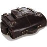 Мужской деловой портфель темно-коричневого цвета из натуральной кожи VINTAGE STYLE (14238) - 7