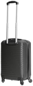 Пластиковый чемодан темно-серый Las Vegas для ручной клади Vip Collection 102410