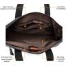 Кожаная сумка - чехол для ноутбука черного цвета VINTAGE STYLE (14799) - 7