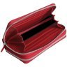 Женский кошелек на две молнии красного цвета Vip Collection 102610 modnotak фото - 3