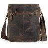 Мужская сумка-мессенджер из винтажной коричневой кожи Tiding Bag (15778) - 3