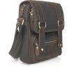 Мужская сумка-мессенджер из винтажной коричневой кожи Tiding Bag (15778) фото №10 Мужская сумка-мессенджер из винтажной коричневой кожи Tiding Bag (15778) modnotak фото - 10
