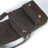 Мужская сумка-мессенджер из винтажной коричневой кожи Tiding Bag (15778) - 11