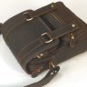 Мужская сумка-мессенджер из винтажной коричневой кожи Tiding Bag (15778) фото №12 Мужская сумка-мессенджер из винтажной коричневой кожи Tiding Bag (15778) modnotak фото - 12