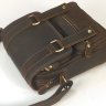 Мужская сумка-мессенджер из винтажной коричневой кожи Tiding Bag (15778) - 12