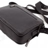 Кожаная мужская барсетка - сумка с плечевым ремнем H.T Leather Collection (10377) - 6