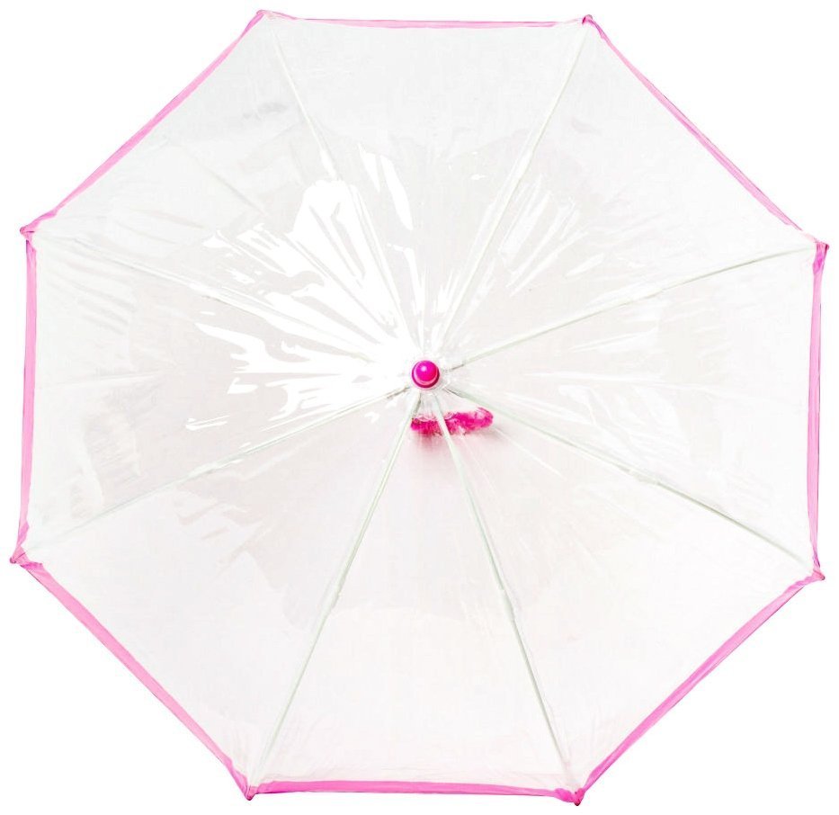 Детский зонт-трость Fulton Funbrella-2 C603 Pink (Прозрачный с розовым акцентом, механика) 93810 фото №2 Детский зонт-трость Fulton Funbrella-2 C603 Pink (Прозрачный с розовым акцентом, механика) 93810 modnotak фото №2