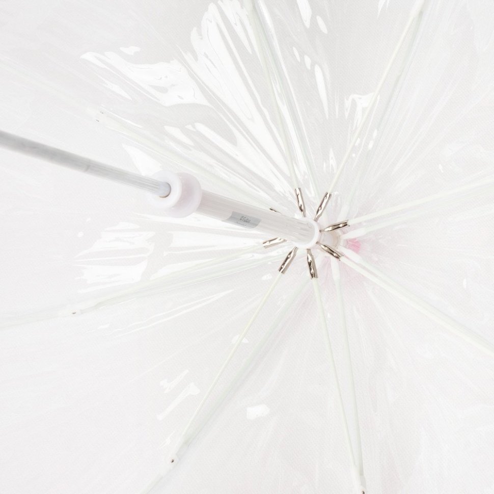 Детский зонт-трость Fulton Funbrella-2 C603 Pink (Прозрачный с розовым акцентом, механика) 93810 фото №7 Детский зонт-трость Fulton Funbrella-2 C603 Pink (Прозрачный с розовым акцентом, механика) 93810 modnotak фото №7