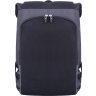 Чорно-сірий текстильний рюкзак для ноутбука до 15 дюймів Bagland Roll 53910 - 7