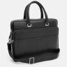 Мужская деловая сумка из зернистой кожи с отсеком под ноутбук Borsa Leather 64910 - 2