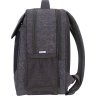 Шкільний текстильний рюкзак для хлопчиків кольору хакі з машиною Bagland (55510) - 2