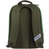 Текстильний рюкзак у кольорі хакі для хлопчиків на два відділення Bagland (55710) - 3
