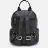 Жіночий шкіряний рюкзак чорного кольору Keizer (56010) - 3