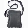 Черная мужская сумка планшет из винтажной кожи Crazy Horse VATTO (11852) - 1