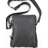Черная мужская сумка планшет из винтажной кожи Crazy Horse VATTO (11852) - 5