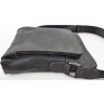 Черная мужская сумка планшет из винтажной кожи Crazy Horse VATTO (11852) - 7