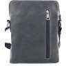 Черная мужская сумка планшет из винтажной кожи Crazy Horse VATTO (11852) - 8