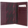 Обложка для паспорта из натуральной кожи флотар Desisan 107310 бордового цвета фото №3 Обложка для паспорта из натуральной кожи флотар Desisan 107310 бордового цвета modnotak фото - 3