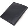 Черное мужское портмоне из натуральной кожи гладкого типа CANPELLINI (2421500) - 2