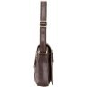Небольшая мужская сумка через плечо из натуральной коричневой кожи Visconti Messenger Bag 69110 - 3