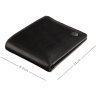 Класичне чоловіче портмоне з гладкої шкіри чорного кольору з RFID - Visconti Girard 69210 - 3