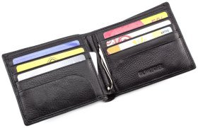 Чоловічий гаманець з затиском для грошей ST Leather (16765)