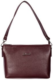 Компактная женская сумка из натуральной зернистой кожи Desisan 81011