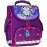 Школьный рюкзак для девочки с фонариком фиолетового цвета принт единорожки Bagland 111111 modnotak фото - 1