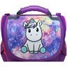 Школьный рюкзак для девочки с фонариком фиолетового цвета принт единорожки Bagland 111111 modnotak фото - 4