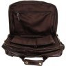 Крупная мужская сумка из качественной кожи коричневого цвета VINTAGE STYLE (14239) - 10