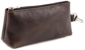 Большая вместительная ключница с дополнительным карманом Grande Pelle (13180)