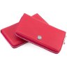 Великий гаманець рожевого кольору зі шкіри KARYA (1072-040) - 1