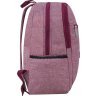 Детский текстильный рюкзак для девочек бордового цвета Bagland (53011) - 2