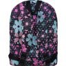 Різнокольоровий рюкзак для дівчаток із текстилю з квітами Bagland (53311) - 3