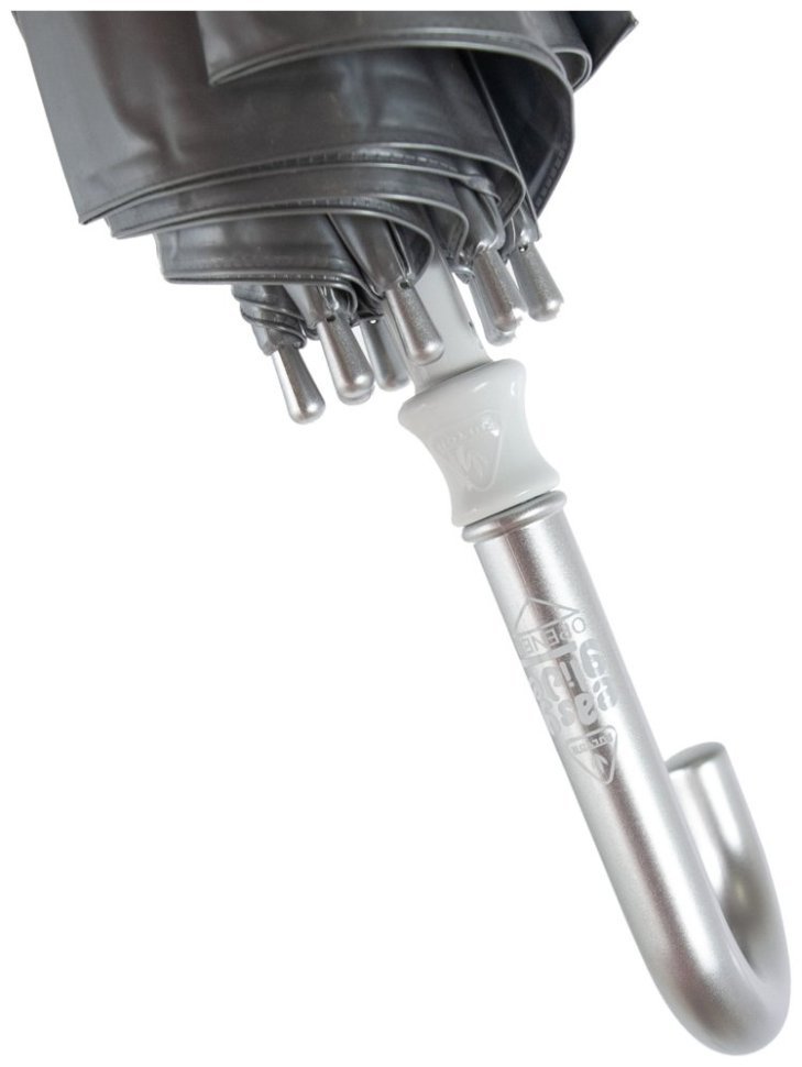 Детский зонт-трость Fulton Funbrella-2 C603 Silver (Прозрачный с серебряным акцентом, механика) 93811 modnotak фото №9