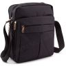 Повсякденне вертикальна з текстилю чоловіча сумка Accessory Bag Collection (8310A black) - 1