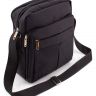 Повсякденне вертикальна з текстилю чоловіча сумка Accessory Bag Collection (8310A black) - 5