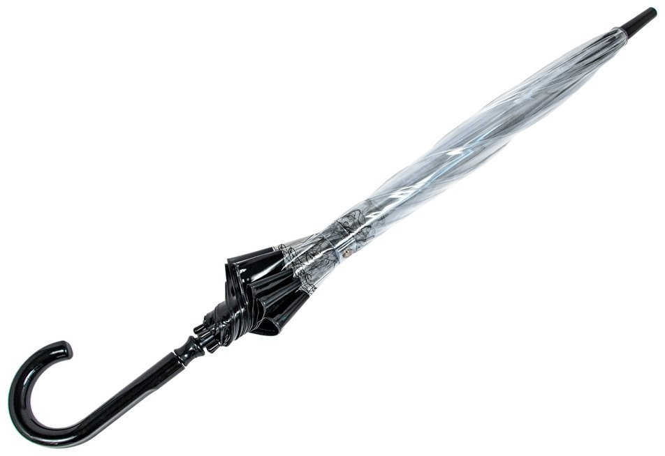 Женский зонт-трость Fulton Birdcage-2 Cats (Черный, механика, 8 спиц, для женщин) 94211 modnotak фото №7