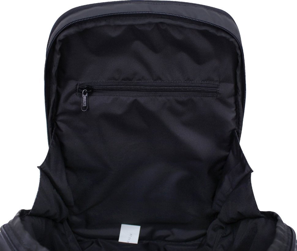 Многофункциональный мужской рюкзак из текстиля в черном цвете Bagland (55411)