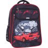 Школьный рюкзак для мальчика с рисунком автомобиля Bagland 55511 - 1