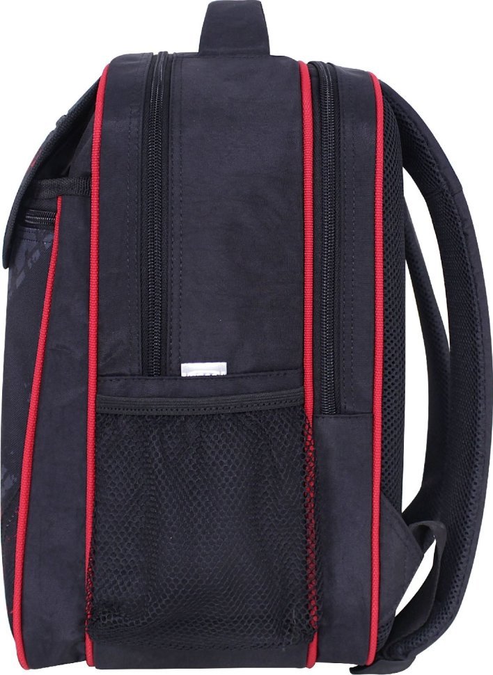 Шкільний рюкзак для хлопчика з малюнком автомобіля Bagland 55511